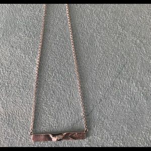 Mignon Faget knot bar necklace